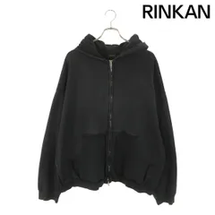 バレンシアガ ジップアップ パーカー メンズ XS BALENCIAGA』バレンシアガ (XS) ダメージ ジップアップパーカー - メルカリ