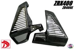 ゼファー400 メッキ エアクリ カバー/ アルフィン仕様 サイド ZR400C