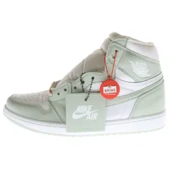 NIKE (ナイキ) WMNS AIR JORDAN 1 HIGH OG SEAFOAM CD0461-002 ウィメンズ エアジョーダン1 シーフォーム ハイカットスニーカー ホワイト US10.5/27.5cm