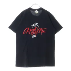 NIKE (ナイキ) 90S 銀タグ フロントバックプリント 半袖Tシャツカットソー ブラック