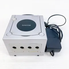 Nintendo GAMECUBE 本体 シルバー DOL-001 ディスク読み込みOK その他未確認 ジャンク 修理用 パーツ取り ACアダプタ付