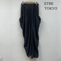 エトレトウキョウ ドレープコクーン スカート ロング 変形 無地 マキシ丈 1225221095-0 レディース S ISItems【USED】【古着】【中古】50146921のサムネイル
