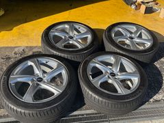 2crave mach8中古ホイール19×8.5J +45 P.C.D100×5 オーテリーP607 13