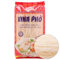VINA PHỞ フォー 4mm【6点】 本格ベトナム米麺ライスヌードル 米粉 ヘルシー麺 ベトナム料理用 越南米粉400gx6点のサムネイル
