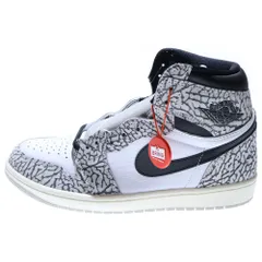 NIKE (ナイキ) AIR JORDAN 1 RETRO HIGH OG White Cement Safari DZ5485-052 エア ジョーダン 1 レトロ ハイカットスニーカー ホワイトセメント サファリ US9.5/27.5cm