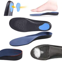 レディース メンズ 軽量 ランニング靴 スポーツ スニーカー 疲れない 立ち仕事 疲れにくい かかと 中敷き 滑らない 3D 立体 衝撃吸収 土踏まず アーチサポート インソール []