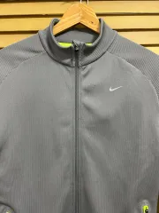 ナイキ レディース グレー トレーナー セットアップ ジップアップ アウター トレーニングパンツ 90