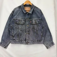90s Levi's ビッグシルエット トラッカージャケット デニムジャケット MADE IN USA サイズS 70598 4865 07111505 01 しみヨゴレ