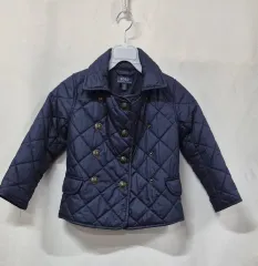 ポロラルフローレン ネイビー キルティングジャケット 4/4T
