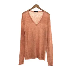 LARDINI ラルディーニ Vネックニット サイズ:L リネン/イタリア製    ピンク メンズ / 240001170985のサムネイル