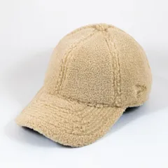 【ニューエラ正規品】ニューエラ New Era® NEW ERA® 帽子 キャップ キッズ Youth 子供用 KIDS Kid's 9TWENTY Boa Fleece ボアフリース ベーシック ベージュ(商品番号：14671654)