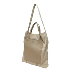 GALLARDAGALANTE ガリャルダガランテ バッグ ベージュ | 23春夏 2WAY ナイロン トート バッグ | ショルダー 肩掛け コンビ レザー | ブランド カバン【レディース】【中古】