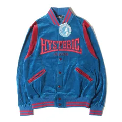 ヒステリックグラマー HYSTERIC ベロアジャケット 希少XL ネイビー ヒステリックグラマー HYSTERIC ベロアジャケット 希少XL ネイビー