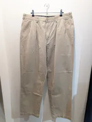 90's　USA製　POLO RALPH LAUREN　ポロラルフローレン　チノパン　ポロチノ　ANDREW PANT　アンドリュー　2タック　ベージュ　W38