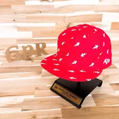 激レア/廃番【ニューエラ×アベイシングエイプ】限定コラボ キャップ 赤×白