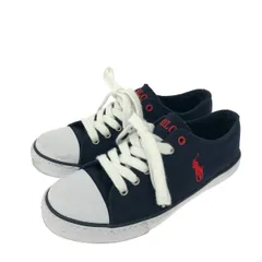 POLO RALPH LAUREN ポロラルフローレン キャンバススニーカー 表記サイズ:23.5cm     ネイビー レディース / 240001172690