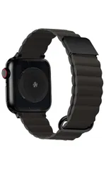 【特価商品】全サイズ対応 38/40/41/42/44/45/46/49mm 全機種対応 アップルウォッチ11/se3/ultra/10/9/8/7/6/5/4/3/2/1 防水 超細繊維レザー マグネットレザー バンド 【AriRi（アリリ）】アップルウォッ