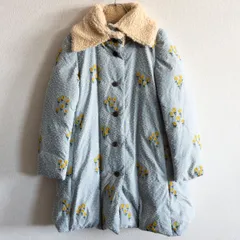 【タグ付き未使用品】mina perhonen【ballade シルクブレンド ボア オーバー ダウンコート】36 ミナペルホネン 25110523のサムネイル