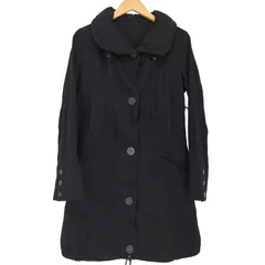 bajra バジュラ　フード付き黒ロングコート bajra バジュラ フード付き黒ロングコート bajra バジュラ フード付き