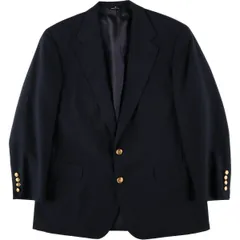古着 80~90年代 ラルフローレン Ralph Lauren POLO UNIVERSITY CLUB 紺ブレザー テーラードジャケット USA製 メンズXL相当/eaa600437