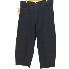 ジーユー GU バレルレッグジーンズ メンズ  38