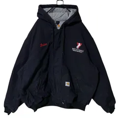 ダック アクティブ マスタング カーハート ブラック 2XL ジャケット メンズ 古着 長袖