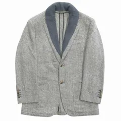 エルメス　テーラードジャケット　カシミヤ混 HERMES イタリア製　レア Vintage “HERMES” Cashmere Tailored Jacket ITALY製 エルメス