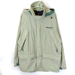 ティンバーランド 90s ナイロンジャケット マウンテンパーカー M カーキ メンズ Timberland
