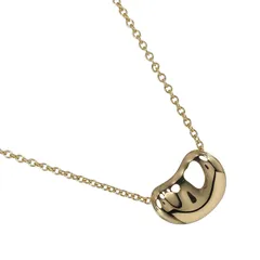 【TIFFANY&Co.】ティファニー ビーン K18イエローゴールド レディース 3g ネックレス