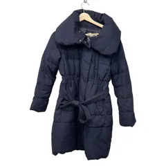 PLS+T(PLST)(プラステ) ダウンコート サイズ0 XS レディース - ダークネイビー 長袖/冬