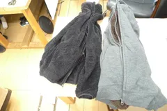 UNIQULO ユニクロ　フリースジャケット メンズ Mサイズ　2着セット ブラック グレー 秋冬　羽織 管理p1115