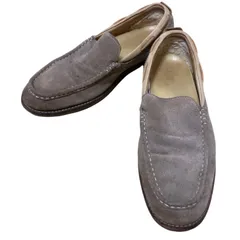 Z1579 UGG アグ　スェードモカシン　茶色　ブラウン　メンズ　27cm スリッポン　定番人気　オシャレ　秋冬