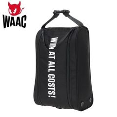 ワック ゴルフ シューズケース ライトシューズケース ブラック ユニセックス 2025年発売 WAAC 072254813