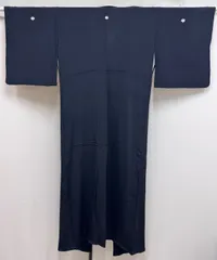 礼服最高級【五つ紋】 袷　喪服　黒喪服　正絹着物