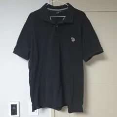 ポール・スミス レギュラーフィット ゼブラ ワッペン 半袖 ポロシャツ XXL