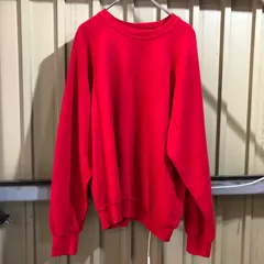 833 Lee トレーナー レッド M リー スウェット 無地 USA製 古着卸 アメリカ仕入