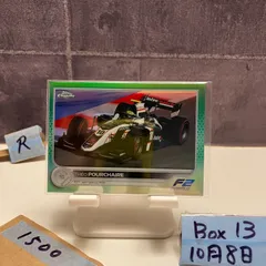 2022 Topps Chrome Theo Pourchaire 94/99 ART Grand Prix Green Refractor Parallel カード