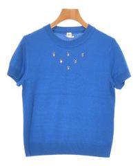 HERMES レディース 半袖ニット Tシャツ ブルー 34 - メルカリ