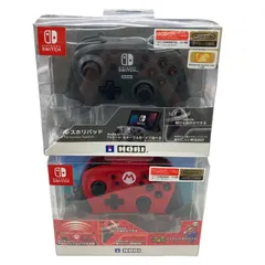 186000 動作未確認 ワイヤレスホリパッド グレー for Nintendo Switch マリオ  NSW-175 NSW-104  グレー 2点 まとめ売り 美品