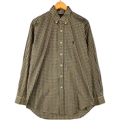 古着 ラルフローレン Ralph Lauren BLAKE 長袖 ボタンダウンチェックシャツ メンズM相当/eaa601722