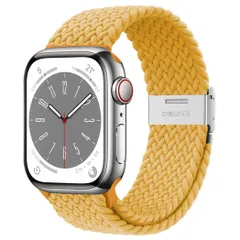 【数量限定】シリーズ 8 バンド バンド 7 アップルウォッチ コンパチブル コンパチブル SE 人気 かぶれない 蒸れない 6 おしゃれ ブレスレット 5 伸縮性 男性 リストバンド女性 4 スポーツループ ストラップ ゴム 3 ナイロン 38mm、編み込み