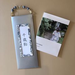 ホワイト】千歳飴袋 ちとせあめ ハンドメイド 淡色 七五三 - メルカリ