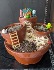 111501組鉢★多肉植物の寄せ植え用★5号浅鉢4鉢組