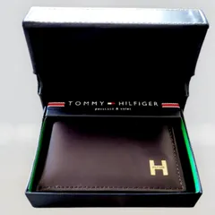 TOMMY HILFIGER トミー ヒルフィガー　二つ折り　財布H　パスケース＆カードケース付　ブラウン　新品　未使用品　未開封