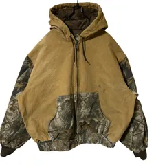 リアルツリー ダック ベージュ アクティブ 2XL ジャケット メンズ 古着