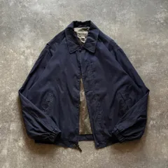 90年代 90s L.L.Bean エルエルビーン スイングトップ ハリントンジャケット ネイビー