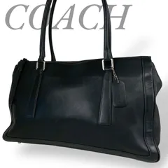 【B4130】 COACH コーチ オールドコーチ 9420 トートバッグ ビジネスバッグ レザー ブラック 本革 コスタリカ製 シンプル ヴィンテージ