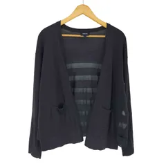 アルマーニジーンズ ARMANI JEANS ボーダー シアー カーディガン レディース  38のサムネイル
