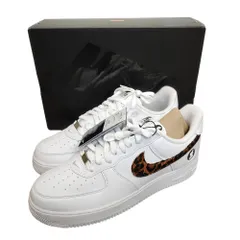 NIKE ナイキ ×Supreme×GOOD ENOUGH Air Force 1 Low  スニーカー IM3483-100 US10.5 28.5cm White/Leopard ホワイト メンズ