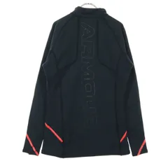 UNDER ARMOUR アンダーアーマー 長袖 モックネック シャツ XXL ブラック メンズ 古着